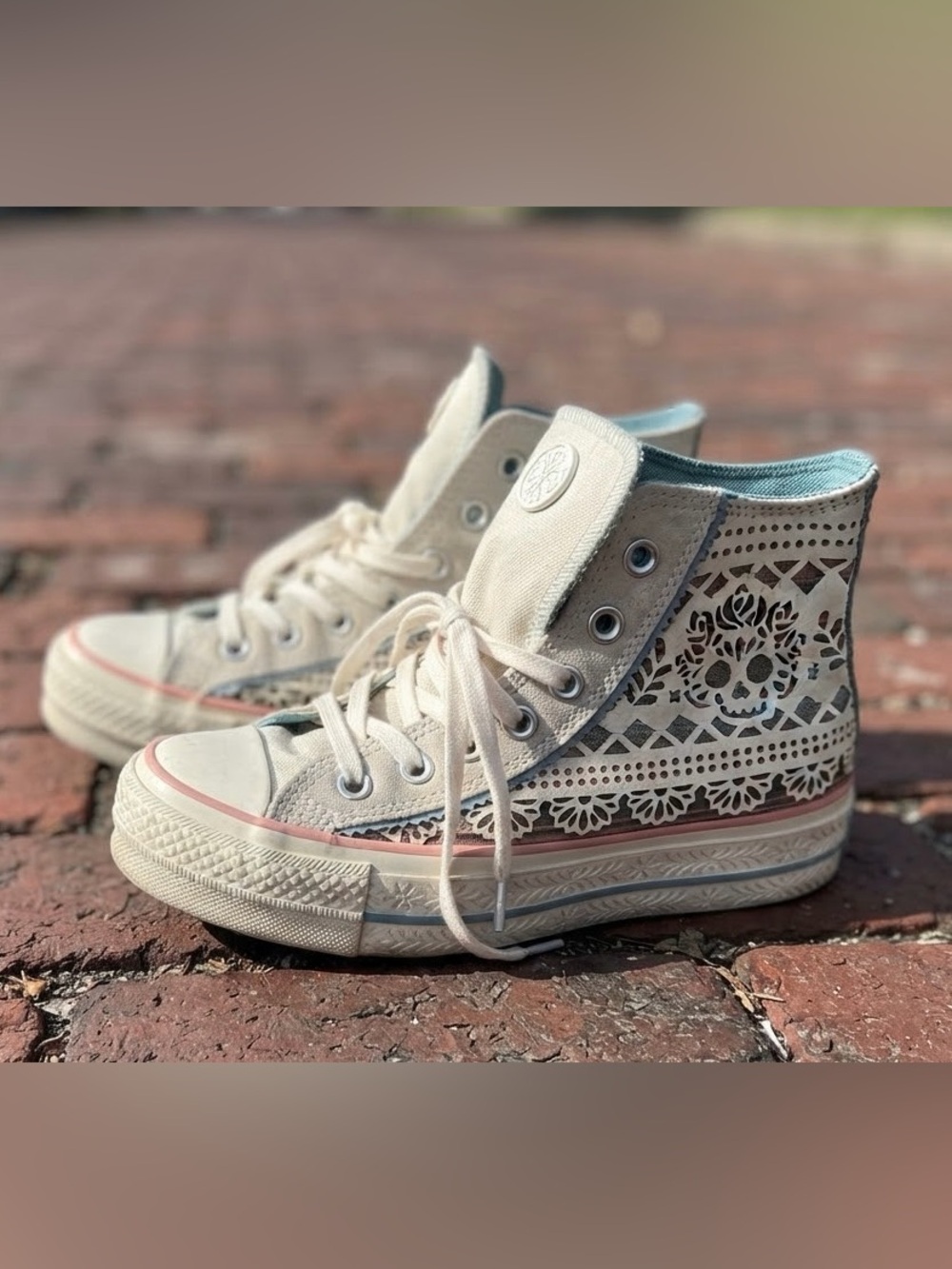 Converse Chuck Taylor All Star Lift High "Día De Muertos" Edition